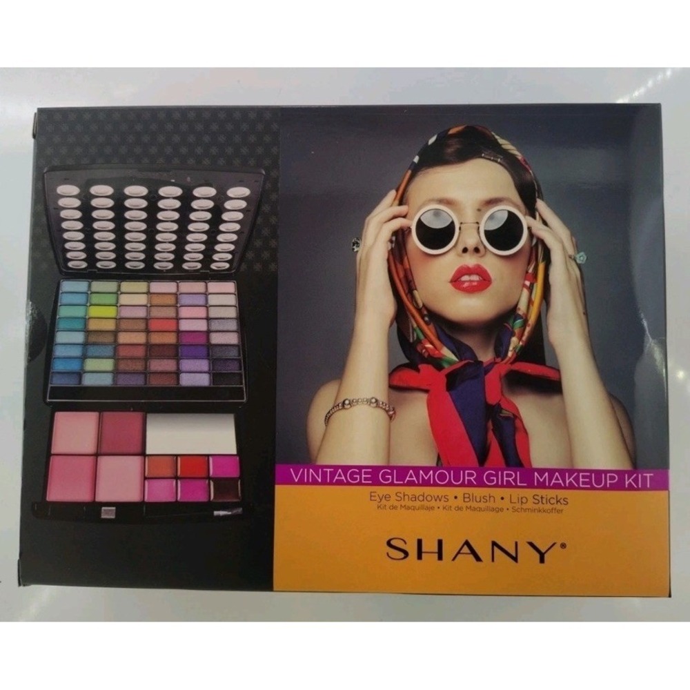SHANY Glamour Girl Makeup Kit Eye shadow/Blush/Powder - Vintage GLAMOUR  NIB